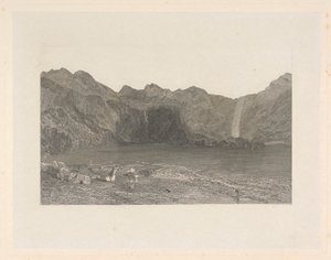 Keswick Gölü, Cumberland by William Radclyffe