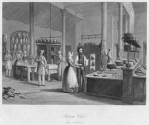 Reform Kulübü. Mutfak, c1841