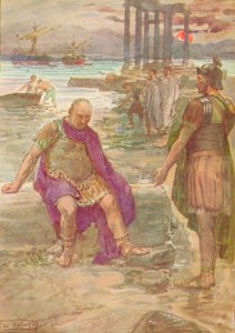 Gaius Marius, Kartaca kalıntıları arasında sürgünde oturuyor, c1912 1912