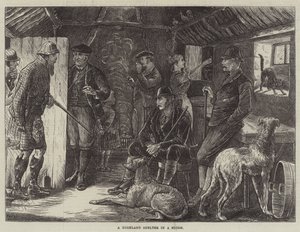 Fırtınada Bir Yayla Barınağı by William Ralston