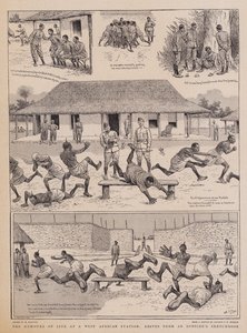 Bir Batı Afrika İstasyonunda Hayatın Mizahları, Bir Subayın Eskiz Defterinden Yapraklar