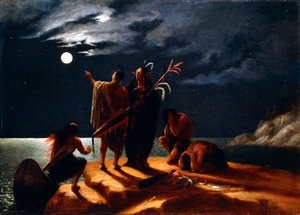 Ay Tutulması Yaşayan Kızılderililer, 1848-50 dolayları