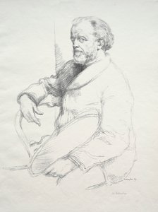 Henri Fantin Latour by William Rothenstein