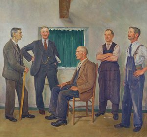 Oakridge Ustaları by William Rothenstein
