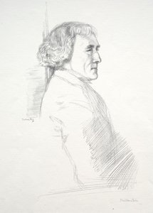 Sir Henry Irving by William Rothenstein