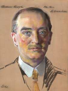 Andrew Keogh, MA 1904, Kütüphaneci 1916- by William Sergeant Kendall