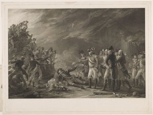 Cebelitarık Garnizonu tarafından 27 Kasım 1781 sabahı yapılan Sortie. by William Sharp