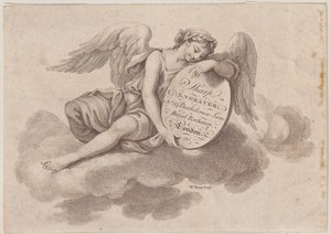 William Sharp için Ticaret Kartı, Engraver, 18. yüzyıl. by William Sharp