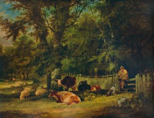 Gölgeli Bir Köşe, 1840