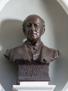 Selwyn Resminin Büstü, 1900 by William Silver Frith