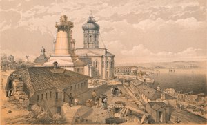 Amirallik, Sivastopol, 1856 by William Crimea Simpson