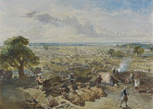 Jalandhar'daki Genel Vali ve Başkomutan Kampı, 1 Şubat 1860