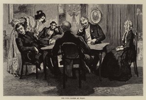 Thirlby Hall için çizim, WE Norris tarafından by William Small