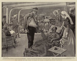 Yolların Ayrılığı, Eve Dönen Bir Nakil Gemisinde Bir Sahne by William Small