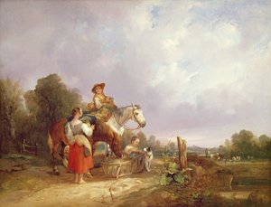 Bilinmeyen resim by William Snr. Shayer