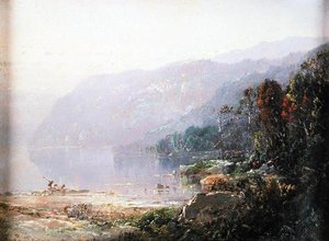 Manzara (tuval üzerine yağlı boya)