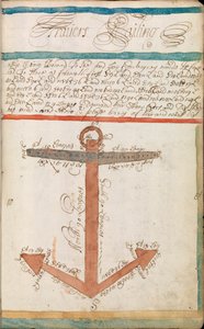 RN William Spink tarafından tutulan, matematiksel hesaplamaları ve denizde hesaplama yöntemlerini içeren çalışma kitabı by William Spink