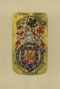 Sir Frank van Hale, c 1359-c 1376 (kromolitho) by William St John Hope