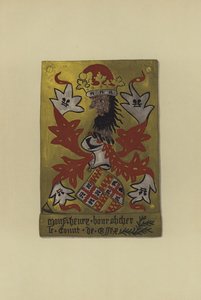 Sir Henry Bourchier, lord Bourchier, Eu kontu ve Essex kontu, 1452-1483 (chromolitho) by William St John Hope