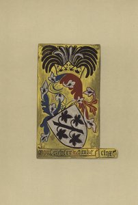 Sir Hertong von Clux, 1421-c 1445 (kromolitho) by William St John Hope