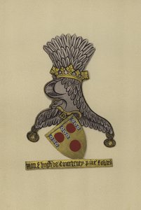 Sir Hugh Courtenay, 1348-1349 (kromolito)