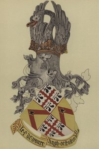 Sir Hugh Stafford, lord Bourchier, 1418 veya 19-1420 (kromolitho) by William St John Hope