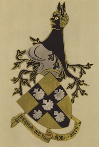 Sir John de Grailly, Captal de Buch, 1348-1377 (kromolitho)