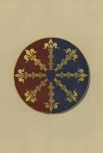 Sör Ralph Bassett, Drayton lordu Bassett, 1368-1390 (kromolitho) by William St John Hope