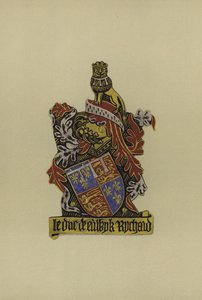 Sir Richard Plantagenet, York Dükü, 1475-1483 (chromolitho) by William St John Hope
