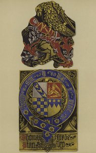 Sir Thomas Stanley, lord Stanley, Derby kontu, 1483-1504 (chromolitho)