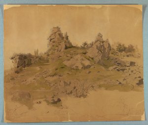 Peyzaj çalışması by William Stanley Haseltine