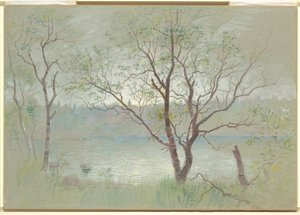 Yurtdışı, Traunstein, Bavyera by William Stanley Haseltine