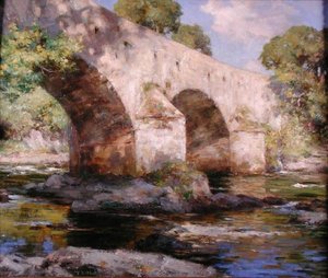 Dee Köprüsü, Galloway, Yaz (tuval üzerine yağlı boya)