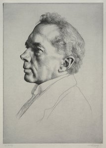 Campbell Dodgson, Soldan Profil, 1919.