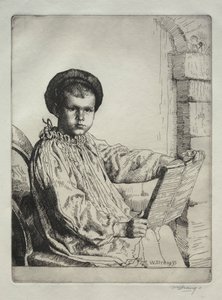 David R. Strang, 1895. by William Strang