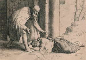 Merhamet Kapıdan Önce Bayıldı, c1916 by William Strang