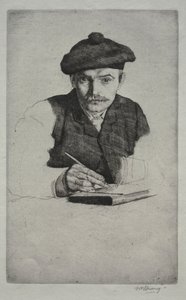 Otoportre, 1885. by William Strang