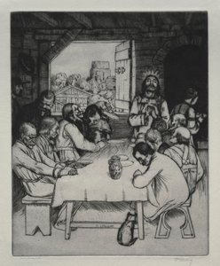 Son Akşam Yemeği by William Strang