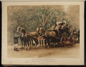 Albay William Jay'in Koçu - Koçluk Kulübü Yıllık Toplantısında - New York, 27 Mayıs by William Sullivant Vanderbilt Allen