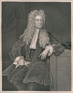Sir Isaac Newton, c1700, 19. yüzyılın başları.
