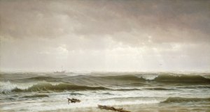 Kıyı Boyunca, 1870 by William Trost Richards