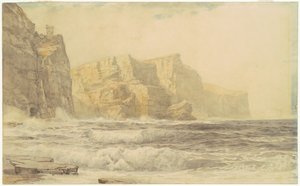 Baldart Kalesi, Kilkee, Clare Kontluğu, İrlanda by William Trost Richards