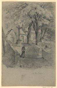 Kilise, Almanya by William Trost Richards