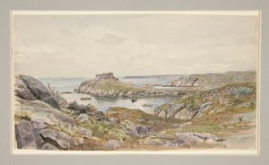 Fort Dumpling, Narragansett Körfezi by William Trost Richards
