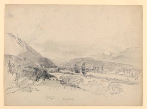 Manzara, Bautzen, Almanya by William Trost Richards