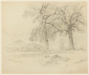 Manzara, Brienz Gölü, Interlaken, İsviçre by William Trost Richards