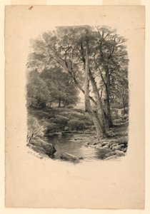 Ormanda Havuz by William Trost Richards
