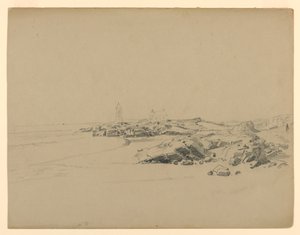 Deniz kıyısı çalışması, Point Judith, RI by William Trost Richards
