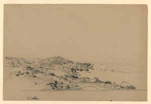 Deniz kıyısı çalışması, Rhode Island by William Trost Richards