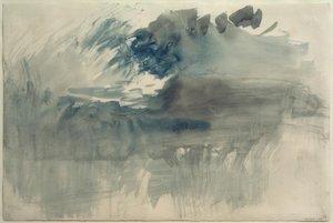 Rigi Üzerinde Bir Fırtına by Joseph Mallord William Turner